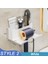 Stil 2-Beyaz Duvara Monte Saç Kurutma Makinesi Braketi Banyo Raf Depolama Rafı Saç Kurutma Makinesi Tutucu Depolama ve Sıralama Braketi Banyo Aksesuarları (Yurt Dışından) 1
