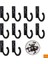 10 Adet Bronz 10 Adet Demir Metal Duvar Kanca Montajı Ahşap Elementler Için Portmanto Yatak Odası Havlu Rafı Kahve Kupa Asma Kancaları Mutfak Aletleri (Yurt Dışından) 2