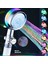 5 Adet 85MM Filtre LED Duş Başlığı Yüksek Basınçlı Su Tasarrufu Filtresi Banyo Aksesuarları Turboşarj Renk Değiştiren Yağış Duş Başlığı Setleri (Yurt Dışından) 2