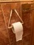 Aksesuarlar-C Ahşap Kağıt Havlu Banyo Doku Tutucu Duvara Monte Üçgen Tuvalet Havluluk (Yurt Dışından) 2