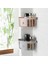 Gri Banyo Rafı Köşe Alanı Alüminyum Banyo Üçgen Sepet Duş Odası Depolama Rafı Duvara Monte Beyaz/pembe/yeşil/gri (Yurt Dışından) 5