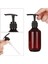 100 ml 100 ML-500 ml Kahverengi Şeffaf El Temizleyici Şişe Sıvı Sabun Şanti Mus Noktaları Şişeleme Şampuan Losyon Duş Jeli Şişeleri (Yurt Dışından) 3