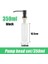 SET2-350ML-BLACK 304 Paslanmaz Çelik Mutfak Lavabo Sabunluk Uzatma Tüpü Bulaşık Sabunu Basın Pompası Kafa Çıkış Kafası Genişletici 350/500 ml (Yurt Dışından) 1
