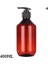 400 ml 100 ML-500 ml Kahverengi Şeffaf El Temizleyici Şişe Sıvı Sabun Şanti Mus Noktaları Şişeleme Şampuan Losyon Duş Jeli Şişeleri (Yurt Dışından) 1