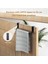 Beyaz 23X6.2 cm Havlu Askısı Kapı Havlu Çubuğu Asılı Tutucu Paslanmaz Çelik Banyo Mutfak Dolabı Havlu Bez Raf Raf Askı (Yurt Dışından) 5