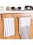 1 Adet Gümüş 36CM Mutfak Havlusu Tutucu Dolap Üstü Havlu Demiri Kapı Üstü Çay Havlu Tutucu Havlu Askısı Mutfak ve Banyo Dolapları (Yurt Dışından) 4