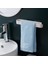 Beyaz Havlu Askısı Duvara Monte Punch- Çok Fonksiyonlu Banyo Havlusu Depolama Rafı Yer Kaplamaz Banyo Aksesuarları (Yurt Dışından) 4