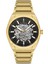 Davıd Guner Sarı Kaplamalı Siyah Kadranlı Erkek Kol Saati DG-8653GA-B2 1