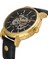 Davıd Guner Sarı Kaplamalı Siyah Kadranlı Erkek Kol Saati DG-8232GB-N2 3