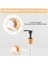 Oval Bambu Tepsi 300/500 ml Sabunluk Kalınlaşmış Doldurulabilir Şampuan Pompası Şişesi Losyon Kabı Sabun Pompası Tankı El Yıkama Banyo Aksesuarları (Yurt Dışından) 4