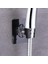 Şeffaf 1pc 90° Ayarlanabilir Duş Başlığı Tutucu Duş Braketi Duvara Montaj Kendinden Yapışkanlı Banyo Braketi Banyo Duş Başlığı Uydurma Taşınabilir (Yurt Dışından) 5