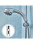 19MM Gümüş Aksesuar Duş Başlığı Tutucu Ev Ayarlanabilir Yükseklik Pratik Evrensel Montaj Abs Sürgü Banyo Değiştirme (Yurt Dışından) 3