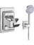 Siyah 1 Pc Duş Başlığı Tutucu Ayarlanabilir Duvara Monte Duş Tutucu Kendinden Yapışkanlı Duş Başlığı El Braketi Banyo Aksesuarları (Yurt Dışından) 3