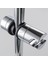 25MM Krom Banyo Aksesuarları Evrensel 18 ~ 25MM Abs Plastik Duş Slayt Raylı Bar Tutucu Ayarlanabilir Kelepçe Tutucu Braketi Değiştirme (Yurt Dışından) 5