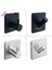 Sliver-1-F-L Banyo Aksesuarları Duvar Kancaları Paslanmaz Çelik 3 M Etiket Yapışkanlı Elbise Ceket Şapka Askısı Banyo Paslanmaz Havlu Kanca WB8102 (Yurt Dışından) 2