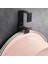 Siyah Siyah Uzay Alüminyum Kanca Lavabo Askısı Bebek Küveti Banyo Lavabosu Küvet Rafı Duvara Monte Punch-Free (Yurt Dışından) 3