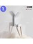 Beyaz 1pcs1 Banyo Görünmez Traceless Kanca Güçlü Yük Taşıyan Elbise Askısı Elbise Askısı Güçlü Yapışkanlı Koridor Elbise Askısı (Yurt Dışından) 1