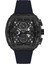 Davıd Guner Siyah Kaplamalı Siyah Kadranlı Erkek Kol Saati DG-8489GD-ZA2 1