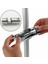 SILVER-25MM Banyo Aksesuarları Evrensel Abs Plastik Duş Kaydırağı Raylı Bar Tutucu 18 ~ 25MM Ayarlanabilir Kelepçe Tutucu Braketi Değiştirme (Yurt Dışından) 2