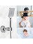 03 Duş Başlığı Tutucu 360° Ayarlanabilir Vantuz Duş Tutucu Duvara Monte Duş Başlığı Braketi Desteği Duş Banyo Aksesuarı (Yurt Dışından) 2