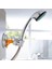 01 Evrensel Ayarlanabilir Duş Başlığı Tutucu Vantuz Tutucu Yumruksuz Duş Rayı Kafa Tutucu Banyo Braketi Istikrarlı Rotasyon (Yurt Dışından) 4