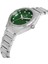Davıd Guner Gümüş Kaplamalı Yeşil Kadranlı Kadın Kol Saati DG-8837LA-A10 3