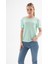 Çift Taraflı Dantelli Bluz Mint 2