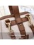 Pu Lock All-Match Taşınabilir Omuz Çantası, Bayanlar Kilit Kore Tarzı Moda Messenger Çanta, (Yurt Dışından) 3