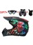Uni Yetişkin Motosiklet Kaskı Off-Road Kask Seti (Yurt Dışından) 1