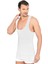 Beyaz Cotton Erkek Atlet Korse 1