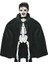 Siyah Renk Yakalı Halloween Pelerini 90 cm 4