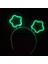 Glow Stick Karanlıkta Yanan Fosforlu Yıldız Taç 12 Adet 4