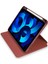 Ipad 10.2 (7.nesil) Kılıf Starling 360 Kalemlikli Tablet Kılıf - Mor Zrnet 2