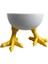 Chicken Claw Porcelain Holder Tavuk Pençeleri Porselen Standı Ev Süsleri (Yurt Dışından) 1