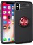 Iphone Xs Kılıf Range Yüzüklü Silikon - Siyah-Kırmızı Zrnet 1