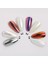 Holografik Efektli Sıcak Şeffaf Turuncu İnci Tozu, Nail Art, Kalıcı Oje Tırnak Süsleme No.04 2