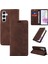 Compatible With Samsung Galaxy M35 Wallet Leather-Rfıd Blocking Card Holders-Shockproof Tpu Flip Cover (Yurt Dışından) 1