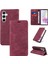 Compatible With Samsung Galaxy M35 Wallet Leather-Rfıd Blocking Card Holders-Shockproof Tpu Flip Cover (Yurt Dışından) 1