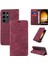 Compatible With Samsung Galaxy S24 Ultra Wallet Leather-Rfıd Blocking Card Holders-Shockproof Tpu Flip Cover (Yurt Dışından) 1