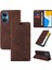 Compatible With Honor X7A 4g Wallet Leather-Rfıd Blocking Card Holders-Shockproof Tpu Flip Cover (Yurt Dışından) 1