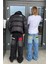 Mavi Yarasa Taşlamalı Harajuku Baggy Pantolon 3