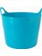 Esnek Kirli ve Oyuncak Sepeti 42 Lt Turkuaz Renkli Dayanıklı Plastik Malzeme 1