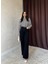 Siyah Comfy Jeans Pantolon 1