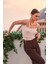 Gipeli Askılı Crop Atlet - Beyaz Beyaz - 36 3