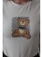 Baskı Detaylı T-Shirt - Ekru 3