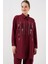 Desenli Tunik Pantolon Ikili Takım 6720 - Bordo 2