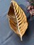 Yaprak Gold Servis Sunum Tabak 45X16CM 2