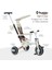 6in1 Funtrike Bej 3 Tekerlekli Bebek Bisikleti |ebeveyn Kontrollü, Katlanabilir ve Denge Modlu 7