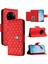 Realme 14 Pro+ 5g Için Eşkenar Dörtgen Dokulu Deri Kılıf (Yurt Dışından) 1