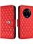 Realme 14 Pro 5g Için Eşkenar Dörtgen Dokulu Deri Kılıf (Yurt Dışından) 5